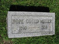 Miller, Hope (Gould)